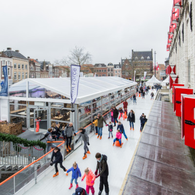 Goudse I Jsbaan schaatspubliek